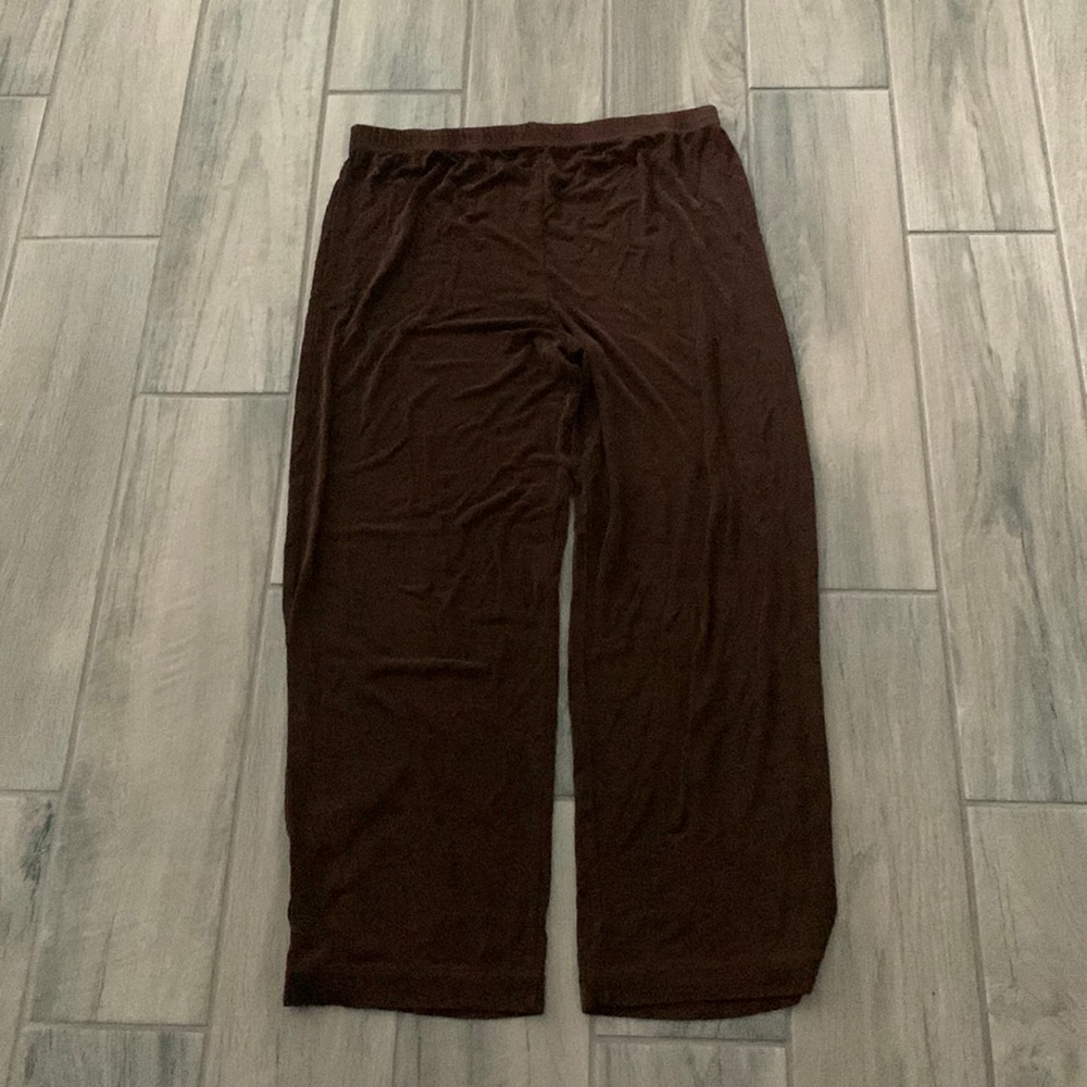 Burgundy brown lounge pants